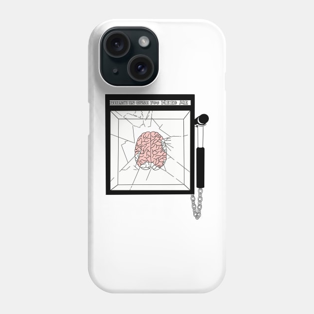 Brain for an emergency Phone Case by Carries Design 