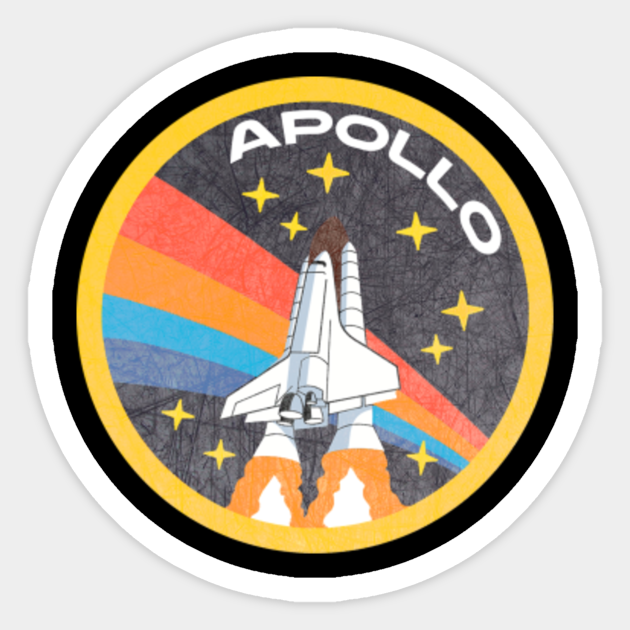 NASA Apollo Program - Nasa Apollo - Sticker | TeePublic