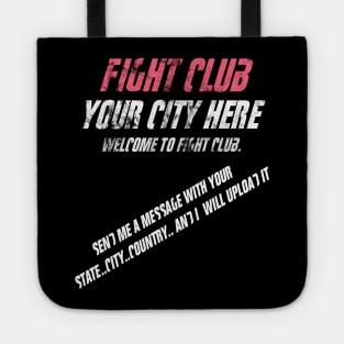 Fight Club Tote