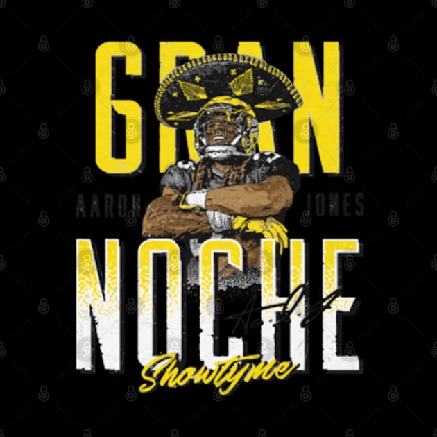 Aaron Jones Green Bay Gran Noche by Buya_Hamkac