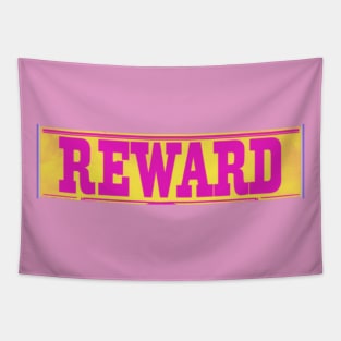 White and pink Reward Tapestry