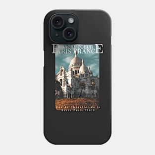 Sacre Coeur paris france - Sacré-Cœur Phone Case