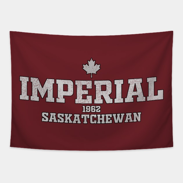 Imperial Saskatchewan Canada Tapestry by LocationTees