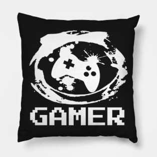 Gamer, player, gaming, controller Pillow