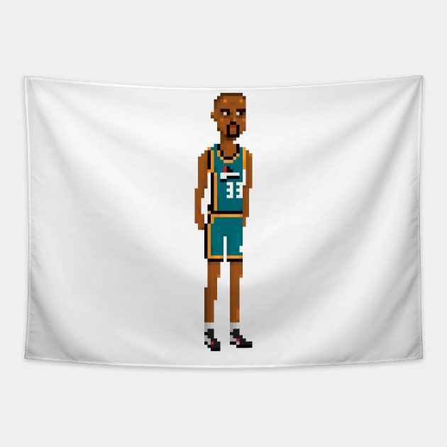 Grant Hill Tapestry by PixelFaces