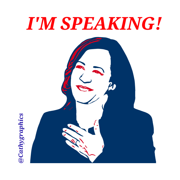 I'm speaking by CathyGraphics