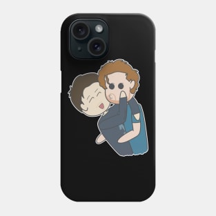 Giggle Kiss Malex (Doodle) Phone Case