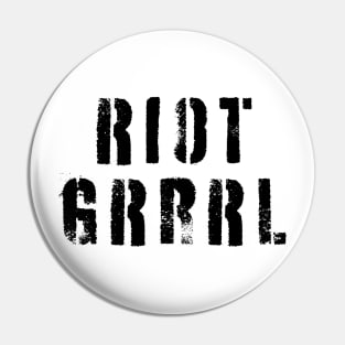 Riot Grrrl Pin