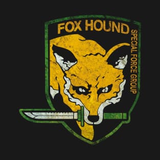 FOXHOUND (Distressed) - Metal Gear Solid T-Shirt