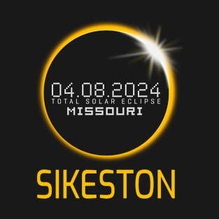 SIKESTON Missouri Total Solar Eclipse April 8 2024 Missouri T-Shirt