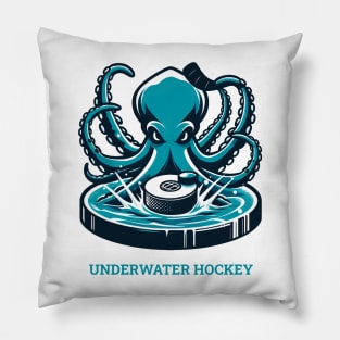 Underwater Hockey Octopush Pillow