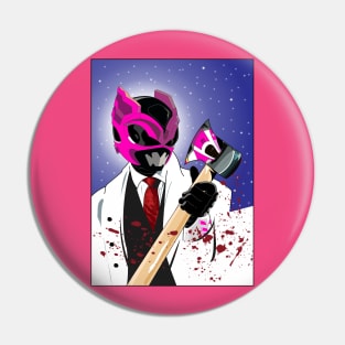 American Psycho Ranger Pink Pin