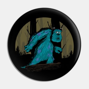 Big Blue Monster Pin