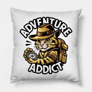 Adventure Addict Pillow