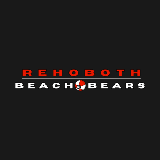 Rehoboth Beach Bears Line Logo T-Shirt