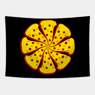 Pizza Spin Tapestry