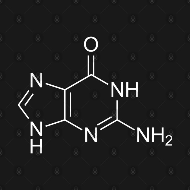 Guanine C5H5N5O by Zeeph