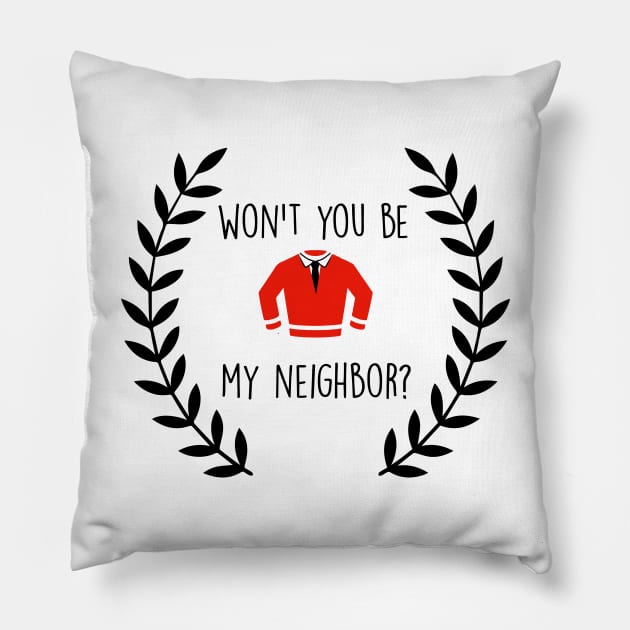 Mr. Rogers Pillow by mariansar