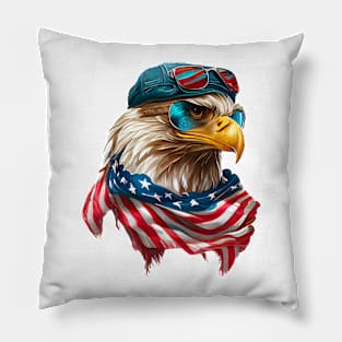 Cool American Eagle #4 Pillow