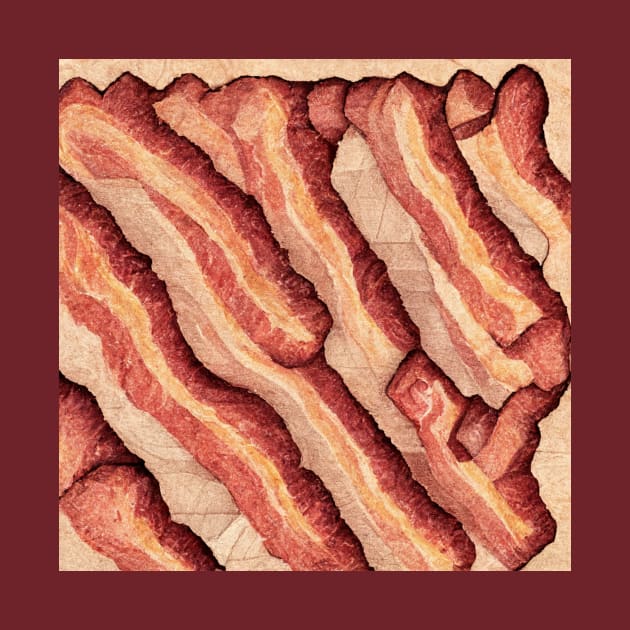 Isometric bacon art. by Bacon420