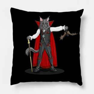 Halloween in Catsylvania Pillow