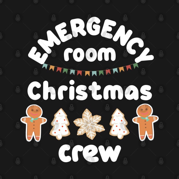 Emergency room Christmas crew, Matching group, Gift for nurse sister, friend by ArtfulTat