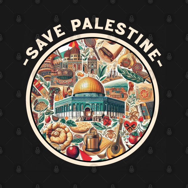 Save Palestine // Free Palestine by Trendsdk