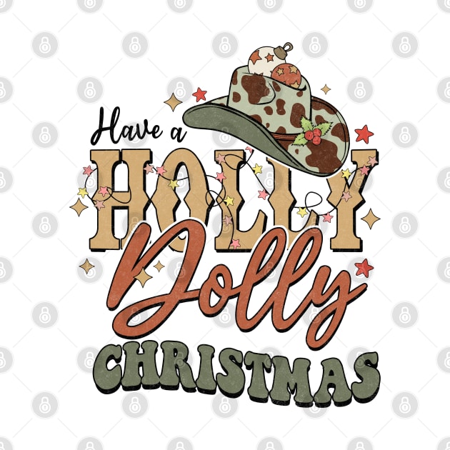 have a holly jolly christmas cowboy by Mitsue Kersting