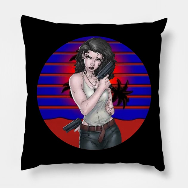 Anita Blake Design Pillow by RAURAU