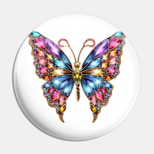 Bejeweled Butterfly #2 Pin