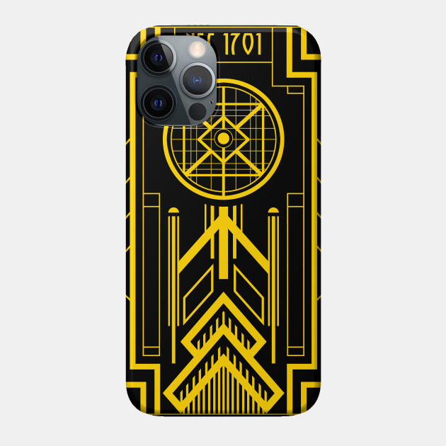 Art Deco Enterprise - Star Trek - Phone Case