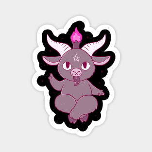 Kawaii Baphomet Magnet