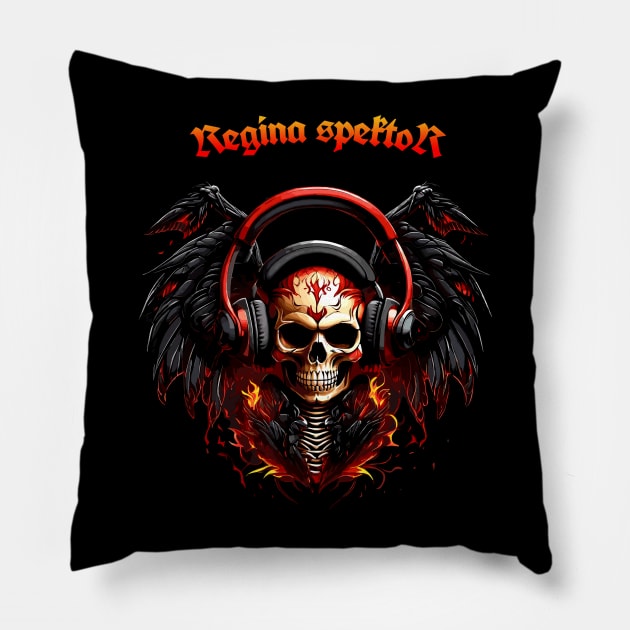 regina spektor Pillow by Retro Project