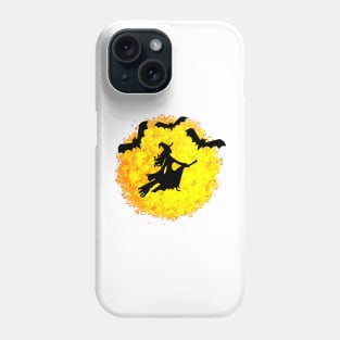 halloween he witch Phone Case