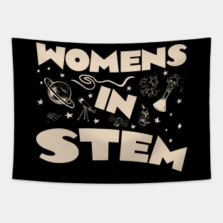 Womens In Stem Tapestry