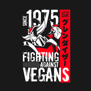 046 Grendizer Vegan Neg T-Shirt