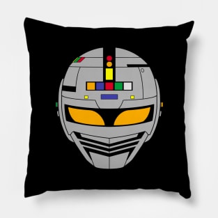 Silver Space Sentry Pillow