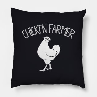 Chicken Farmer Gift Pillow