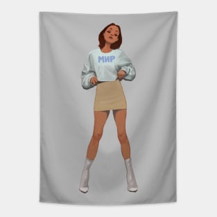 Girl peace Tapestry