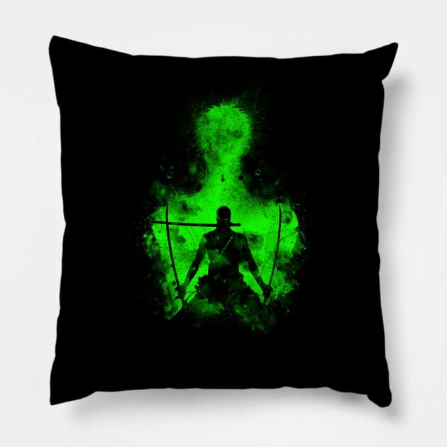 Swordsman art Pillow by Genesis993