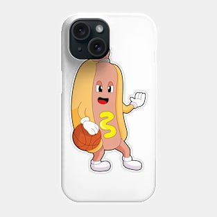 Hotdog Basketball player Basketball Phone Case