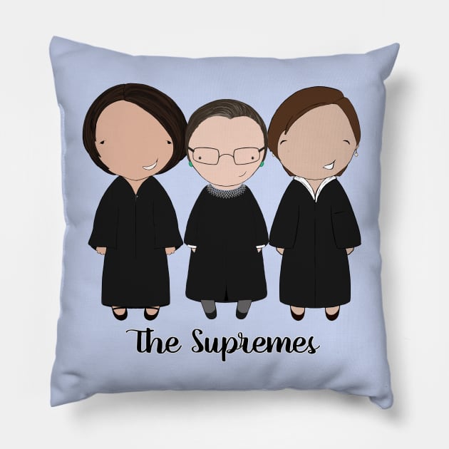 The Supremes 2016 Pillow by Jen Talley Design