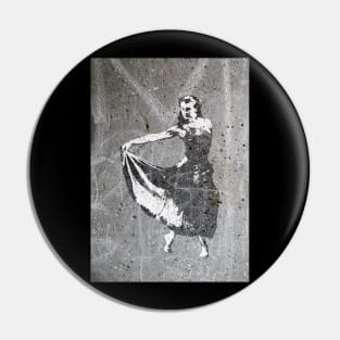 Dancer Stencil Pin