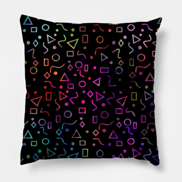 MODERN Shapes Pillow by SartorisArt1