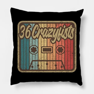 36 Crazyfists Vintage Cassette Pillow