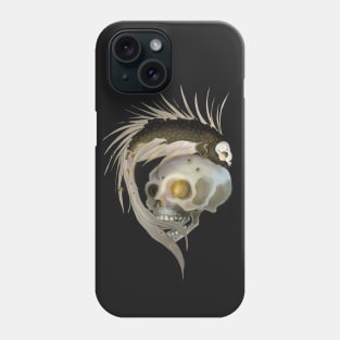 Golden Death fish Phone Case