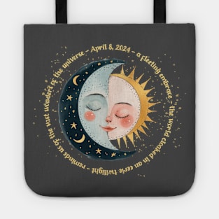 A Fleeting Embrace - Eclipse 4.8.24 Tote