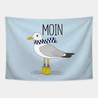 Seagull and the sea Tapestry