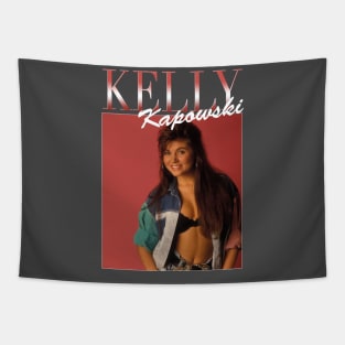 Kelly Kapowski - 90's Style (Red Variant) Tapestry