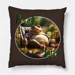 That Pond Life Pillow